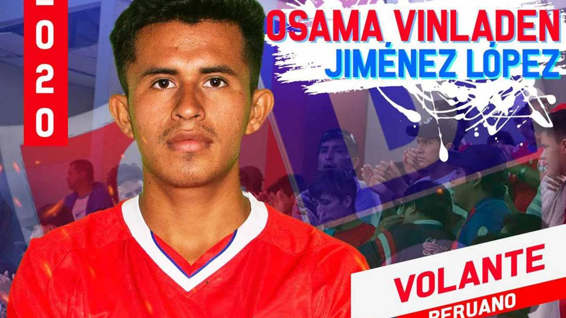Osama Vinlanden Jiménez López, futbolista del Unión Comercio de Perú.