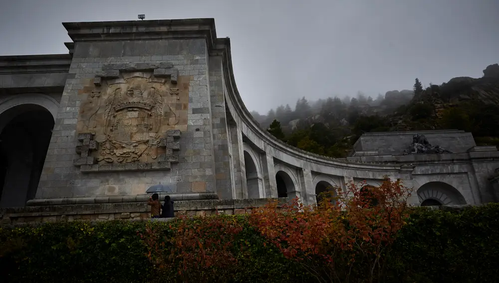 Vista lateral del Valle de los Caídos