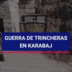 Guerra de trincheras en Karabaj, donde el Kalashnikov es el arma más utilizada
