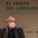 El presidente de la Cámara de Comercio de España, José Luis Bonet, interviene durante el XIX Congreso de Directivos CEDE en Valencia