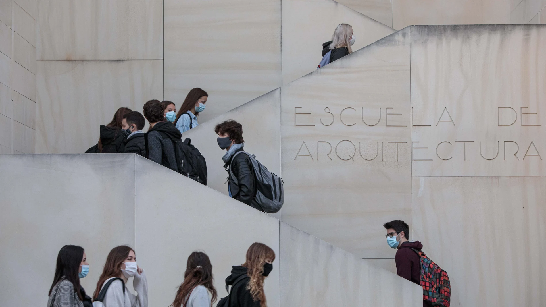 El campus de Vera de la Universidad Politécnica de Valencia retoma las clases presenciales.