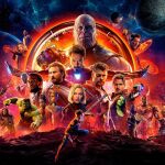 Cartel de "Los Vengadores: Infinity War"