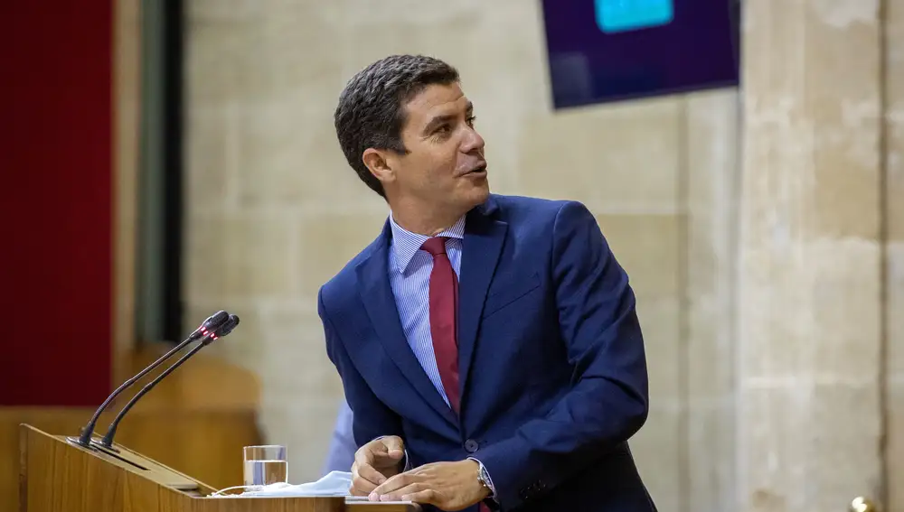 El portavoz de Ciudadanos, Sergio Romero