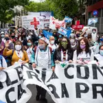 Manifestación de los sanitarios en Bueno Aires21/10/2020 ONLY FOR USE IN SPAIN