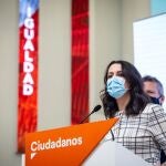 La líder de Ciudadanos, Inés Arrimadas,