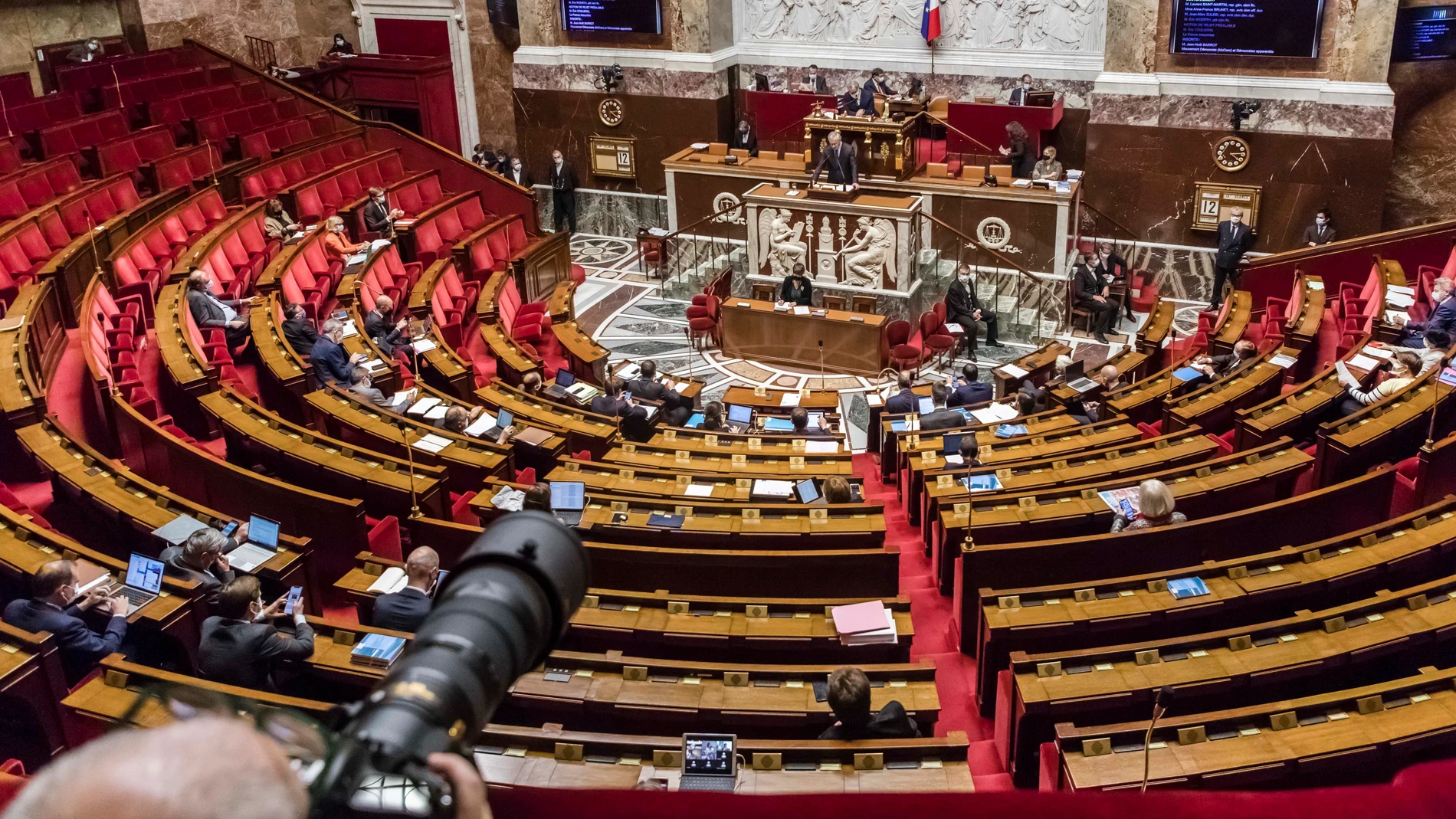 Asamblea Nacional de Francia.12/10/2020