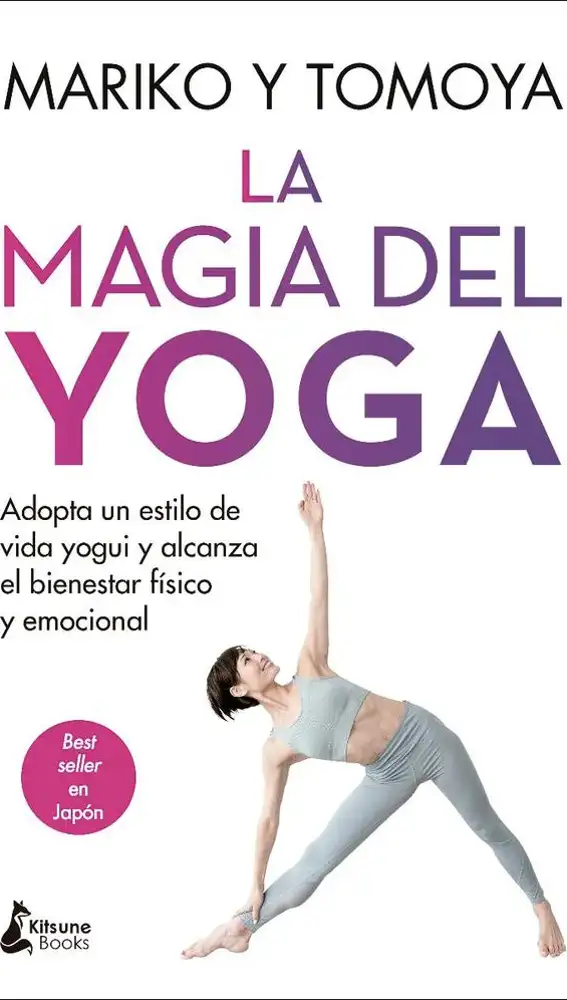 Portada del libro &quot;La Magia del yoga&quot; de Mariko y Tomoya.