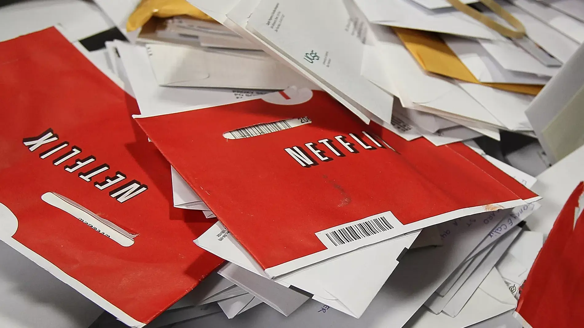 Netflix sigue usando el correo postal