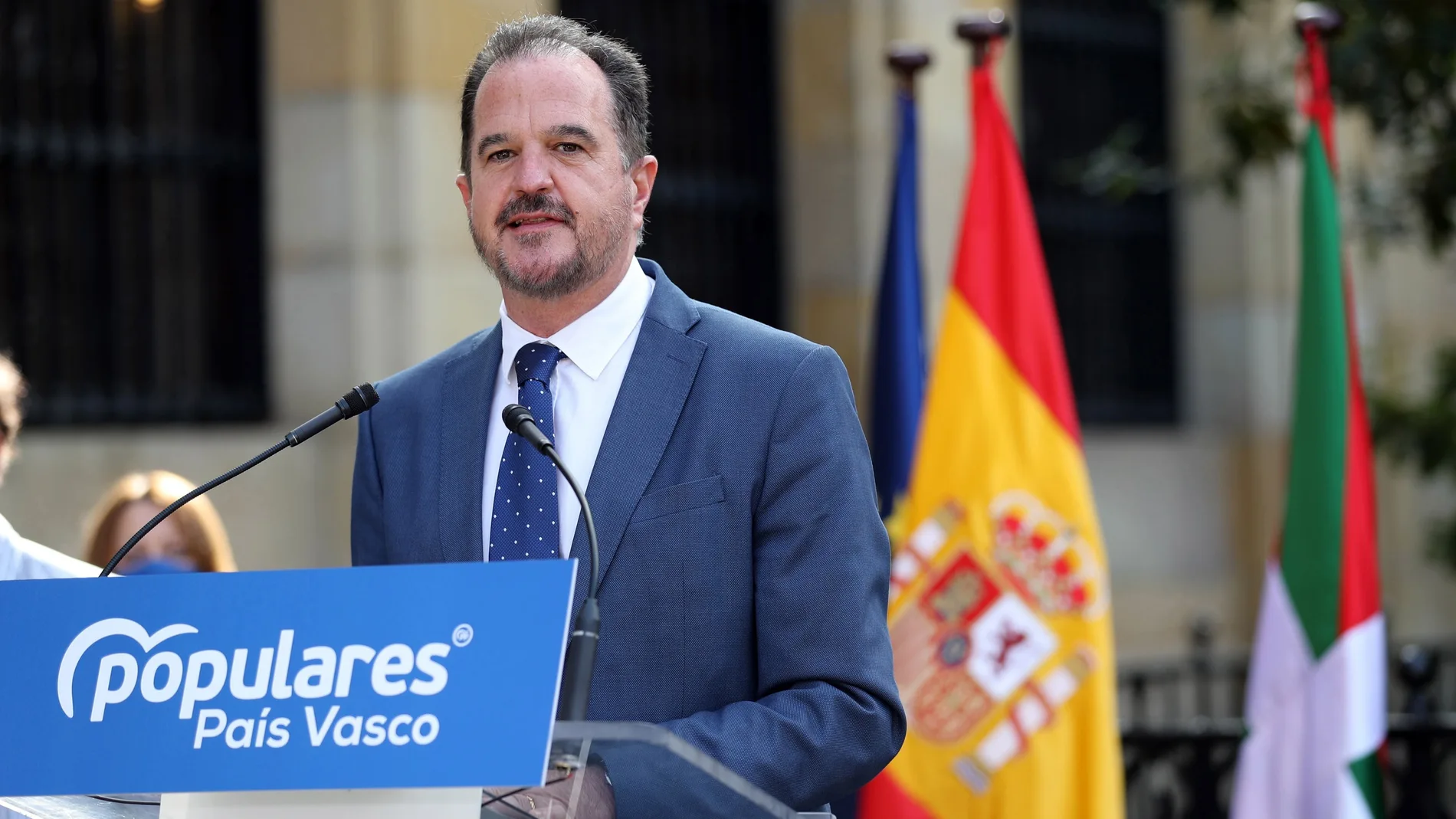 El presidente del PP del País Vasco, Carlos Iturgaiz