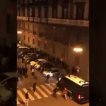 Graves disturbios en Italia