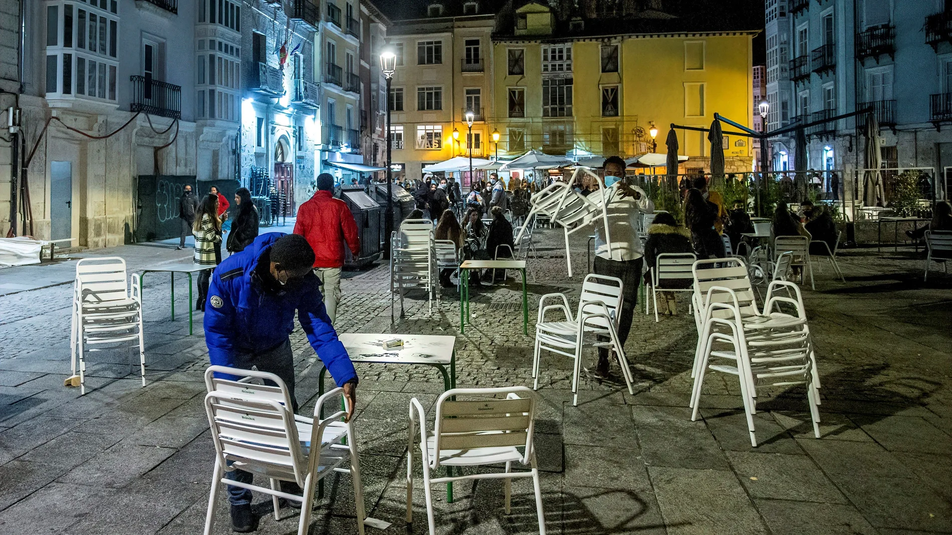 Toque de queda en Burgos