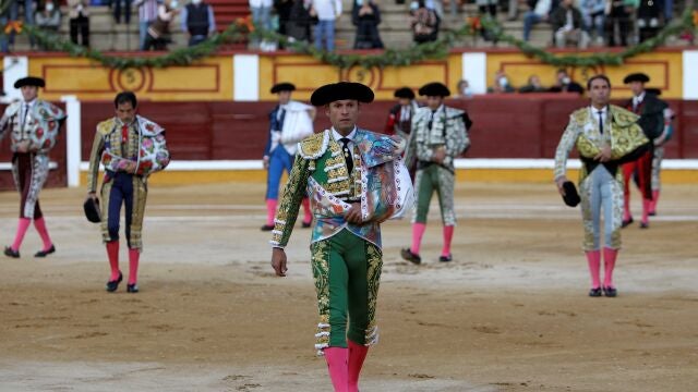 Imagen de archivo de una tarde de toros, con Antonio Ferrera