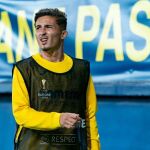 Yéremi Pino con el Villarreal.