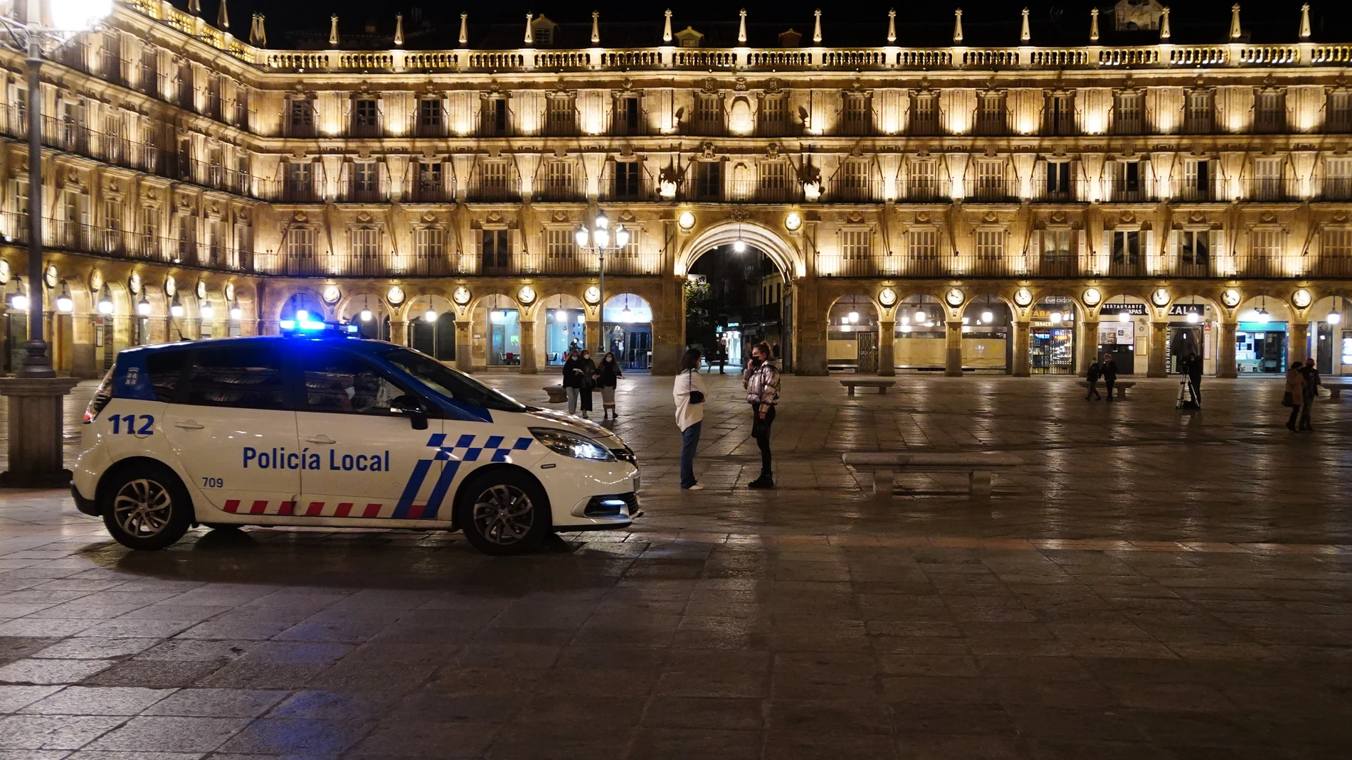 Operativo de vigilancia en Salamanca