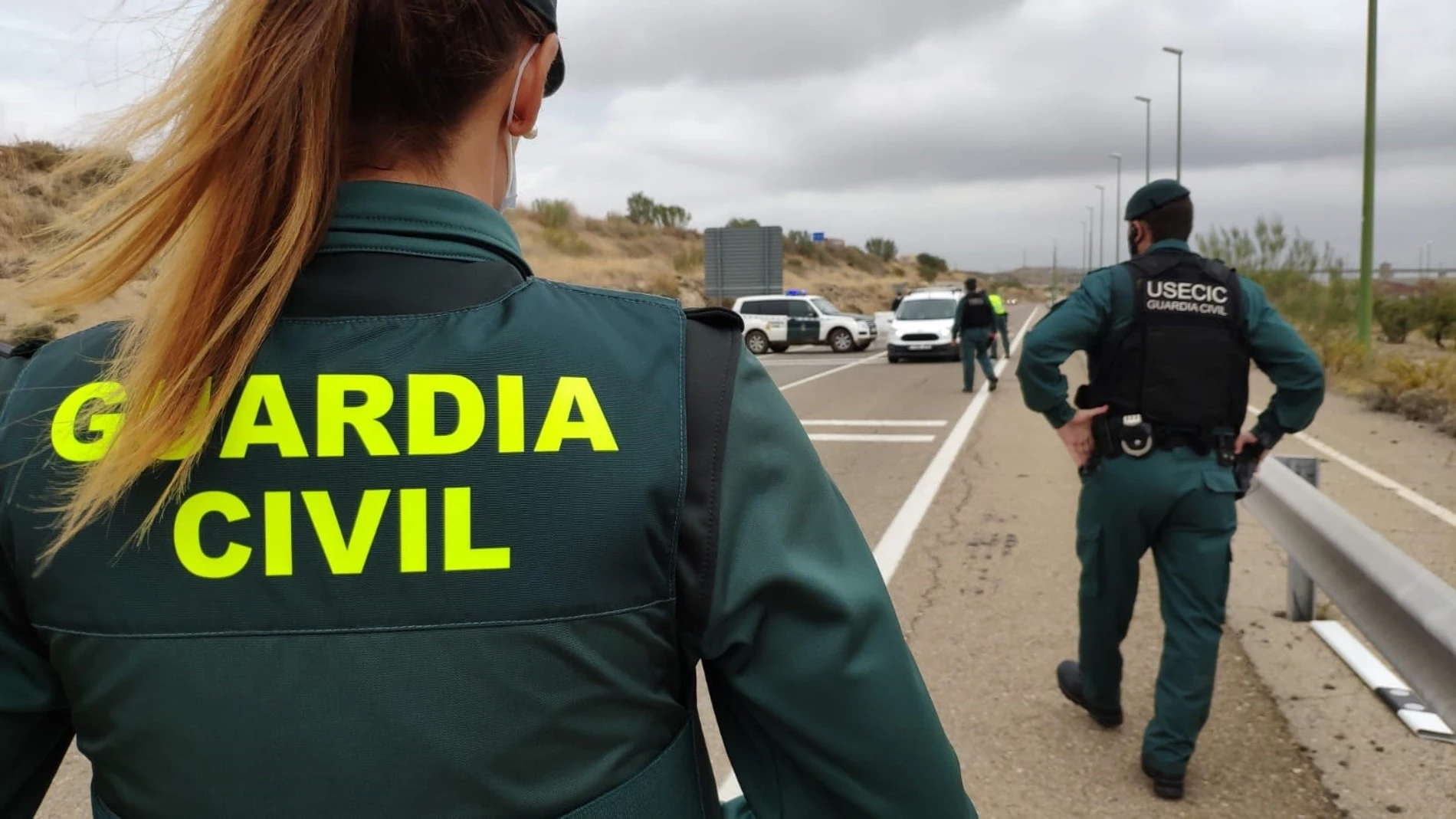 Control de la Guardia Civil para cumplimiento del confinamiento perimetral.GUARDIA CIVIL25/10/2020
