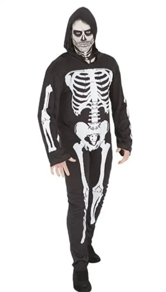 Disfraz de esqueleto