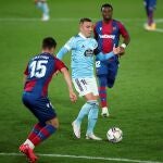 Iago Aspas, en el partido de esta temporada contra el Levante.
