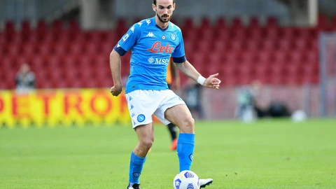 Fabián Ruiz con el Nápoles.
