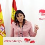 La secretaria de Organización del PSOE, Ana Sánchez