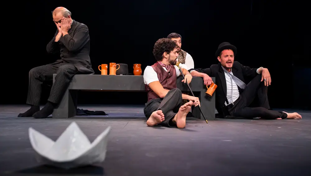 26/10/2020. © Jesús G. Feria.Pase grafico de la obra "Noche de Difuntos" en el teatro Fernando Fernán Gomez.