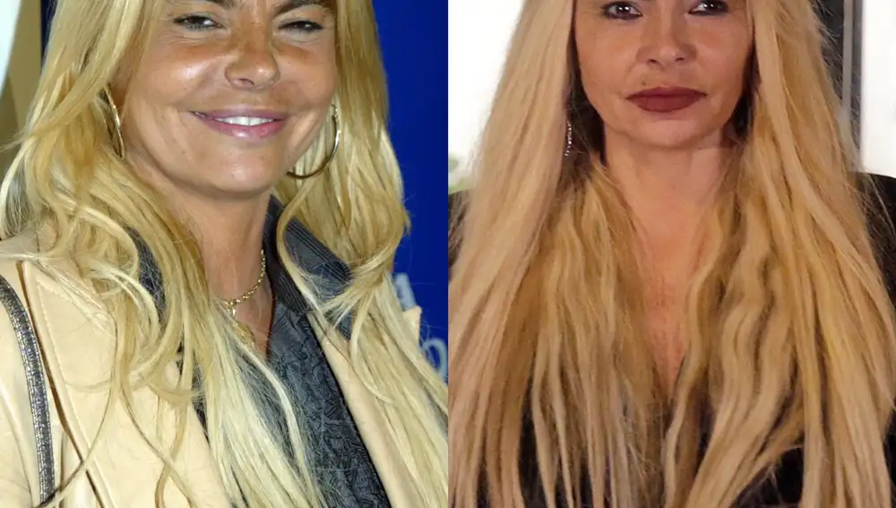 Leticia Sabater en 2004 / en la actualidad