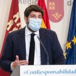 El presidente de la Comunidad, Fernando López MirasCARM26/10/2020