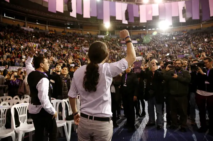 El «pitufeo» de Podemos: altos cargos financiaron a Iglesias en Vistalegre II 