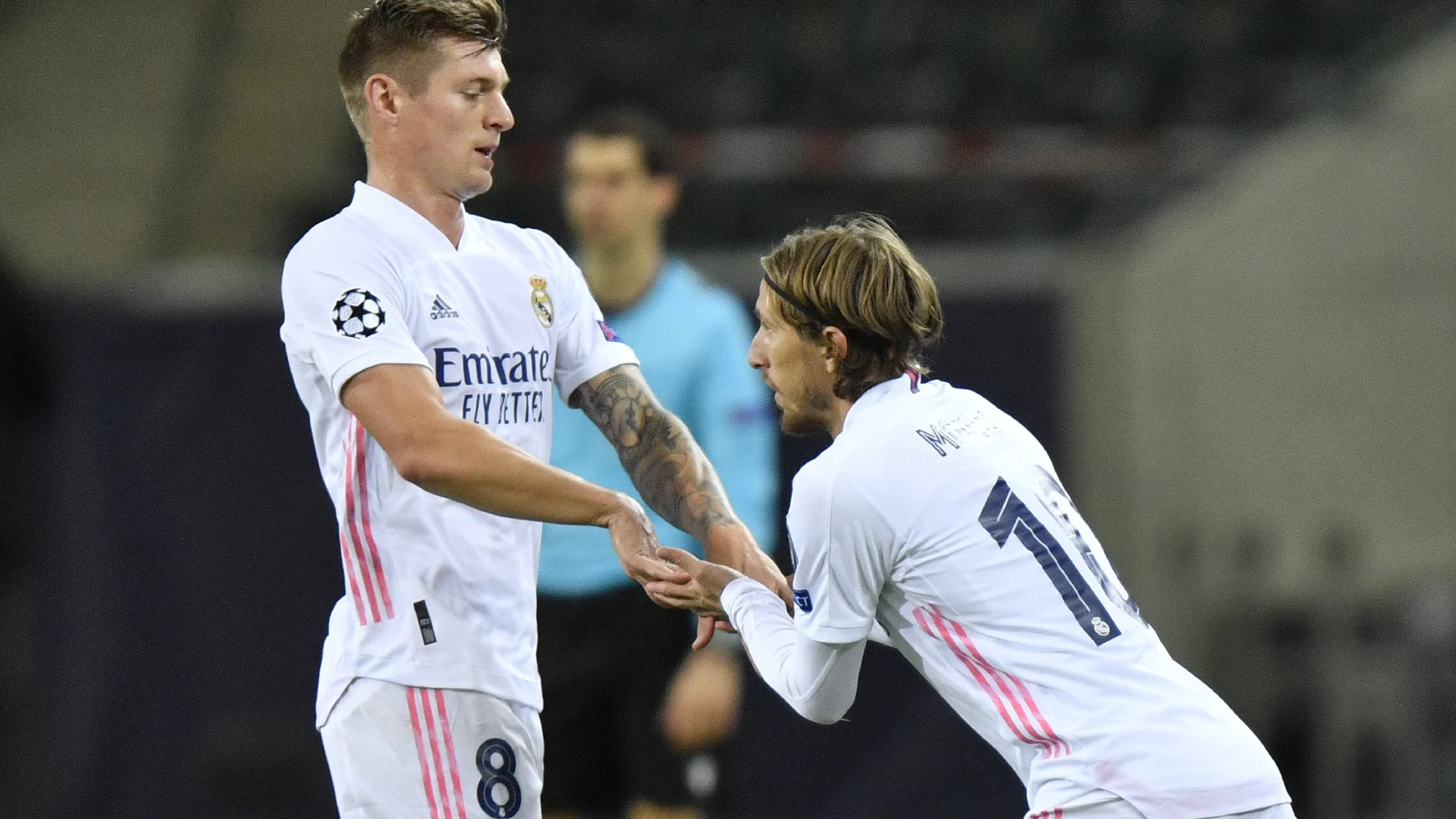 Luka Modric y Toni Kroos, durante un partido ante el Inter de Milán