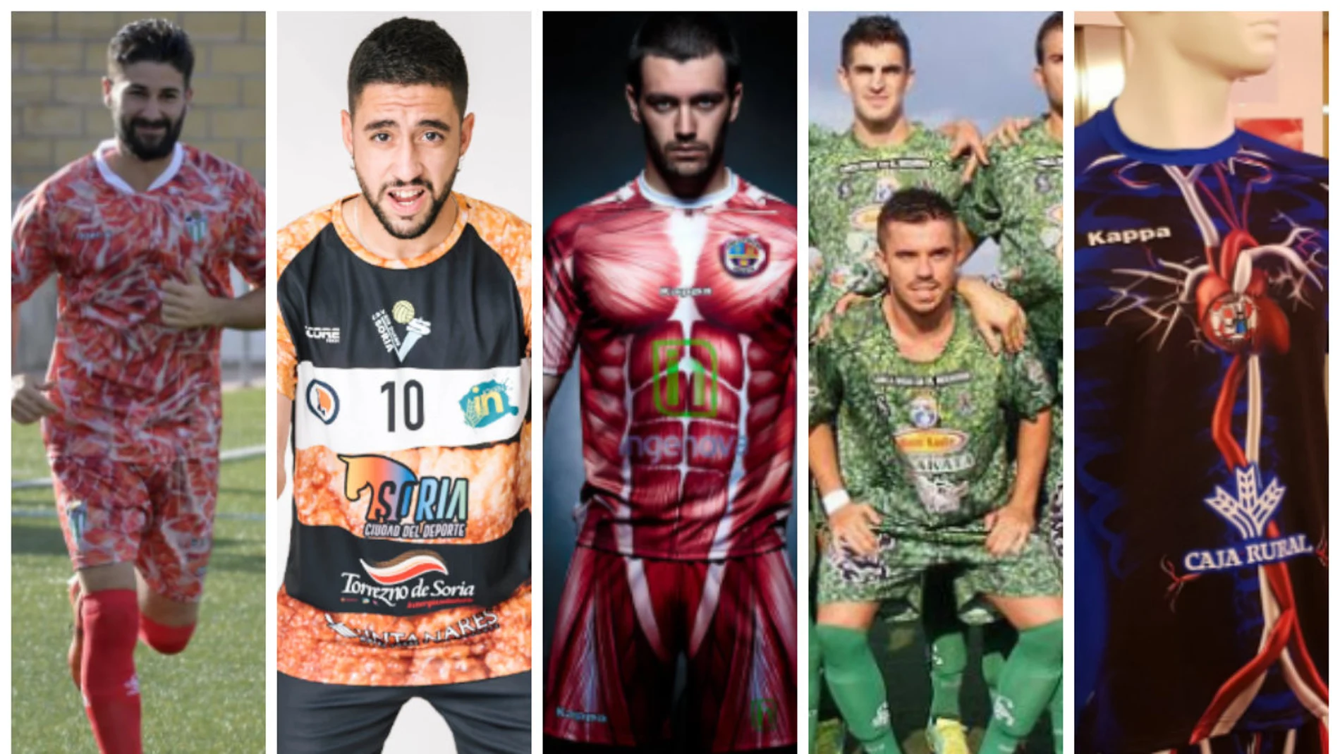 Las camisetas más frikis del deporte español