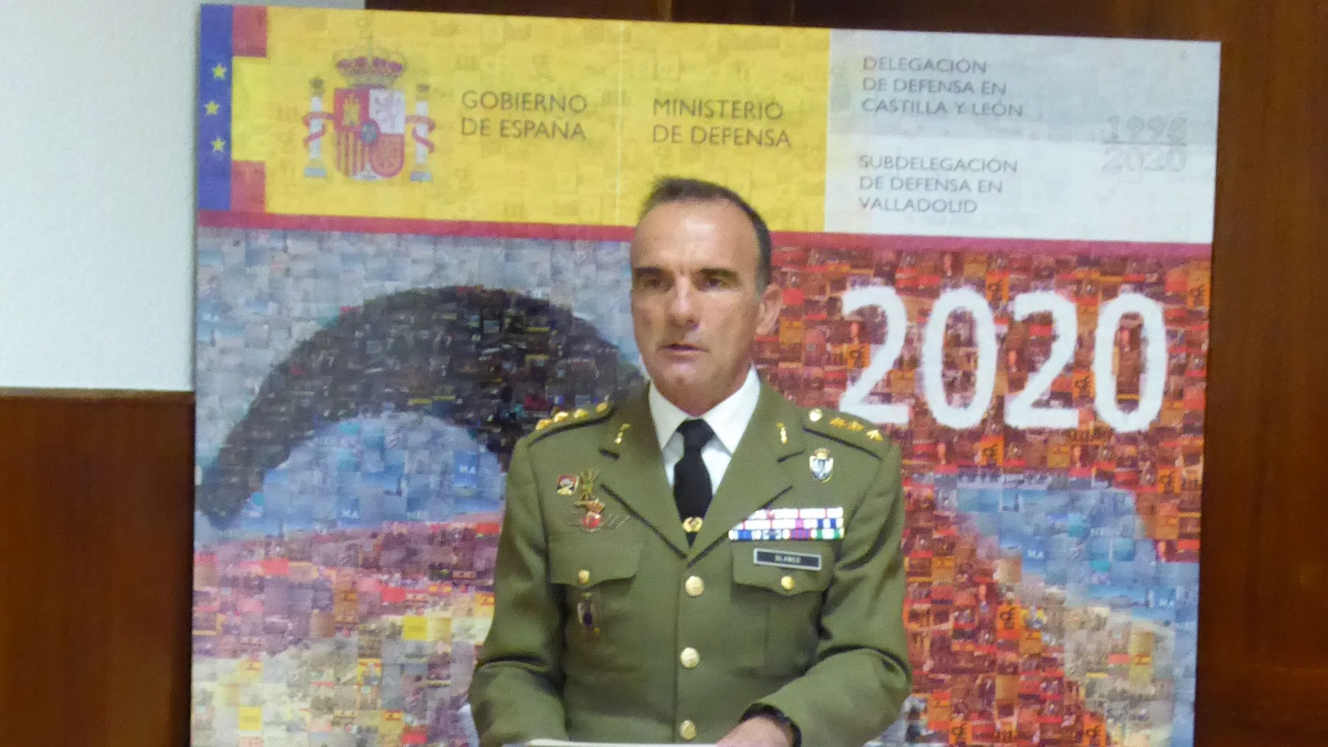 El coronel del ejército de Tierra, Joaquín Blanco, nuevo delegado de Defensa en Castilla y León