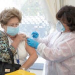 Vacunación contra la covid en Sevilla