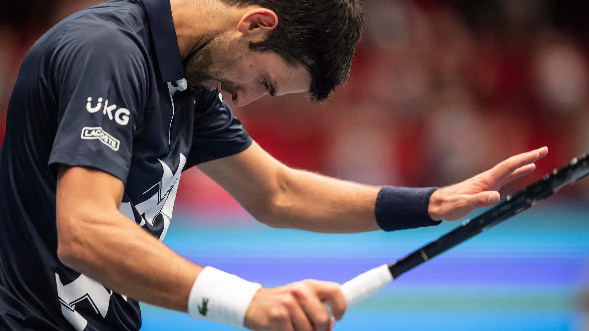 Djokovic sacó adelante un partido complicado en su estreno en Viena ante su compatriota Krajinovic