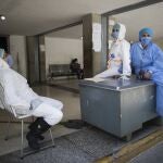 Personal sanitario en un hospital de Venezuela