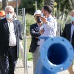 El alcalde de València, Joan Ribó, visita el nuevo pozo de riego de la Fonteta-En Corts