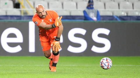 Pepe Reina es el portero del Lazio