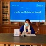 La alcaldesa de Segovia, Clara Luquero