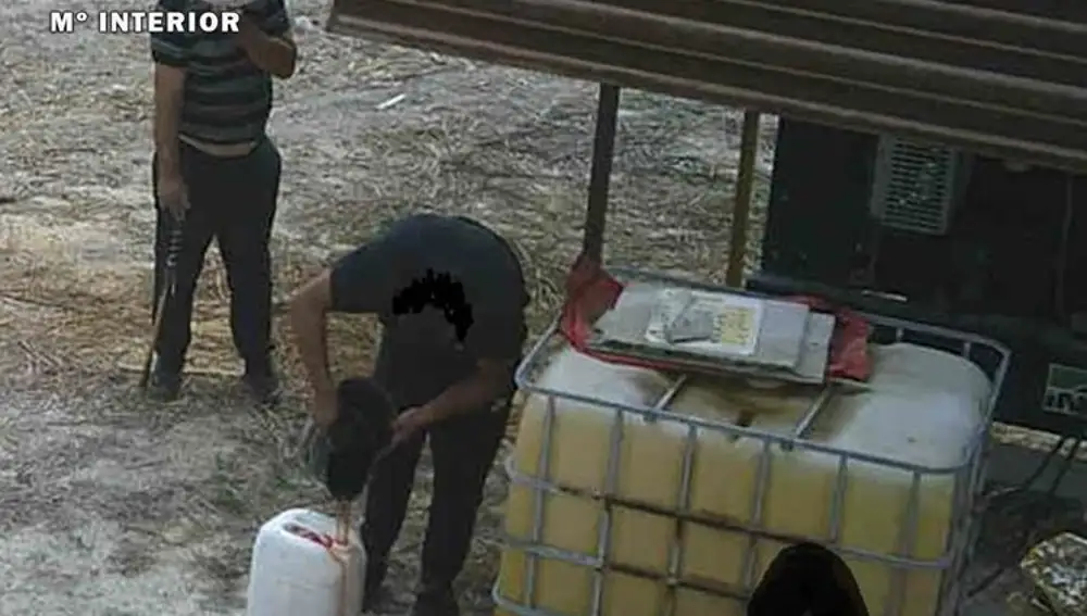 "Operación Zenoro" de la Guardia Civil que ha permitido detener a un grupo organizado que robaba gasóleo y cobre en el Valle del Esgueva de la provincia vallisoletana