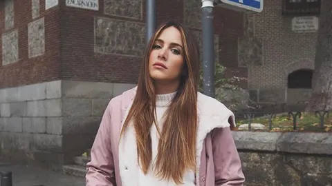 Rocío Osorno y el chubasquero más calentito con pelo.