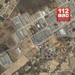Imagen sobre el plano del lugar del accidenteCENTRO DE COORDINACIÓN DE EMERGE30/10/2020