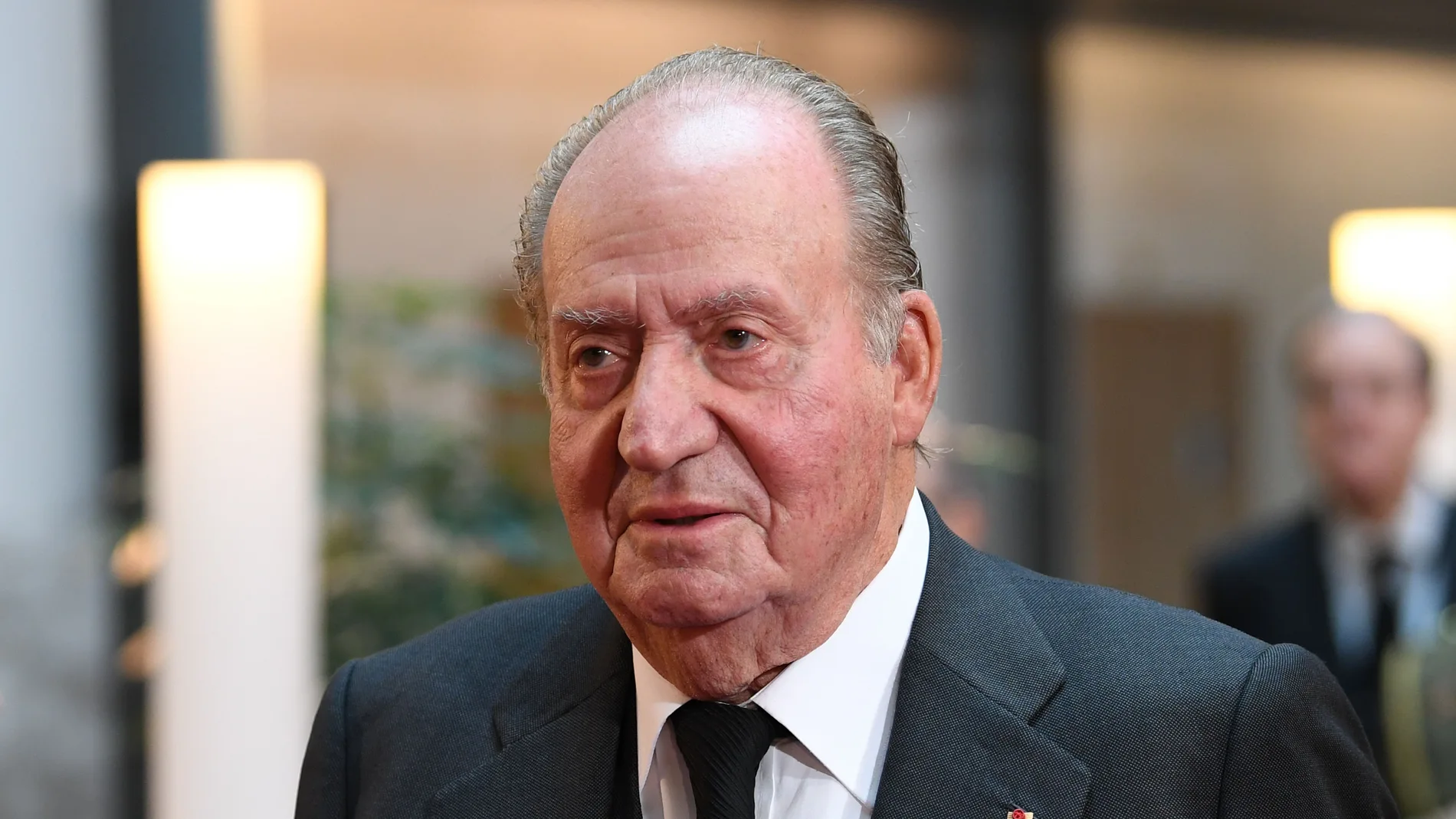 El  Rey Don Juan Carlos durante  un acto en Estrasburgo en una imagen de archivo