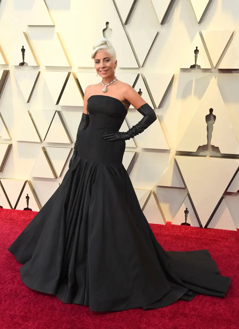 Lady Gaga en la gala de los Oscar en 2019.