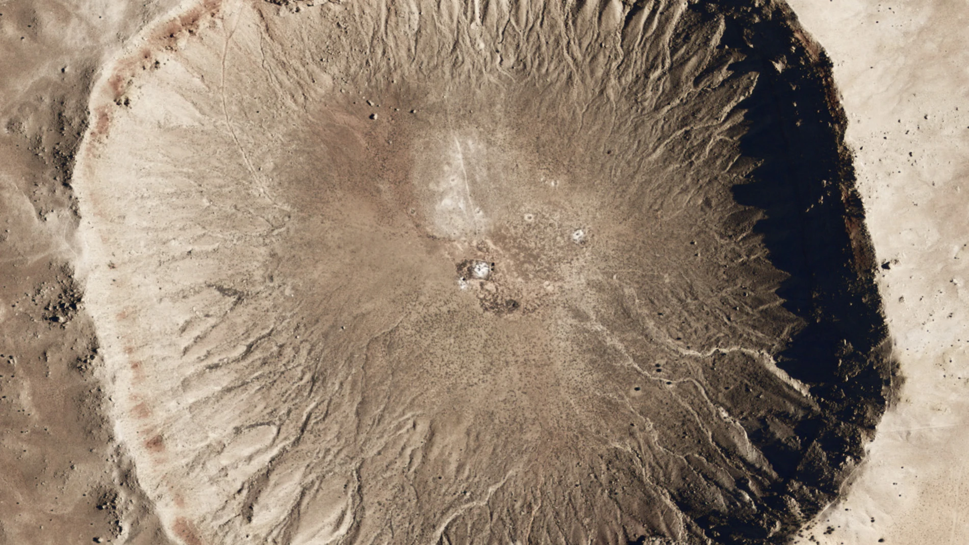 Cráter de un meteorito en Arizona