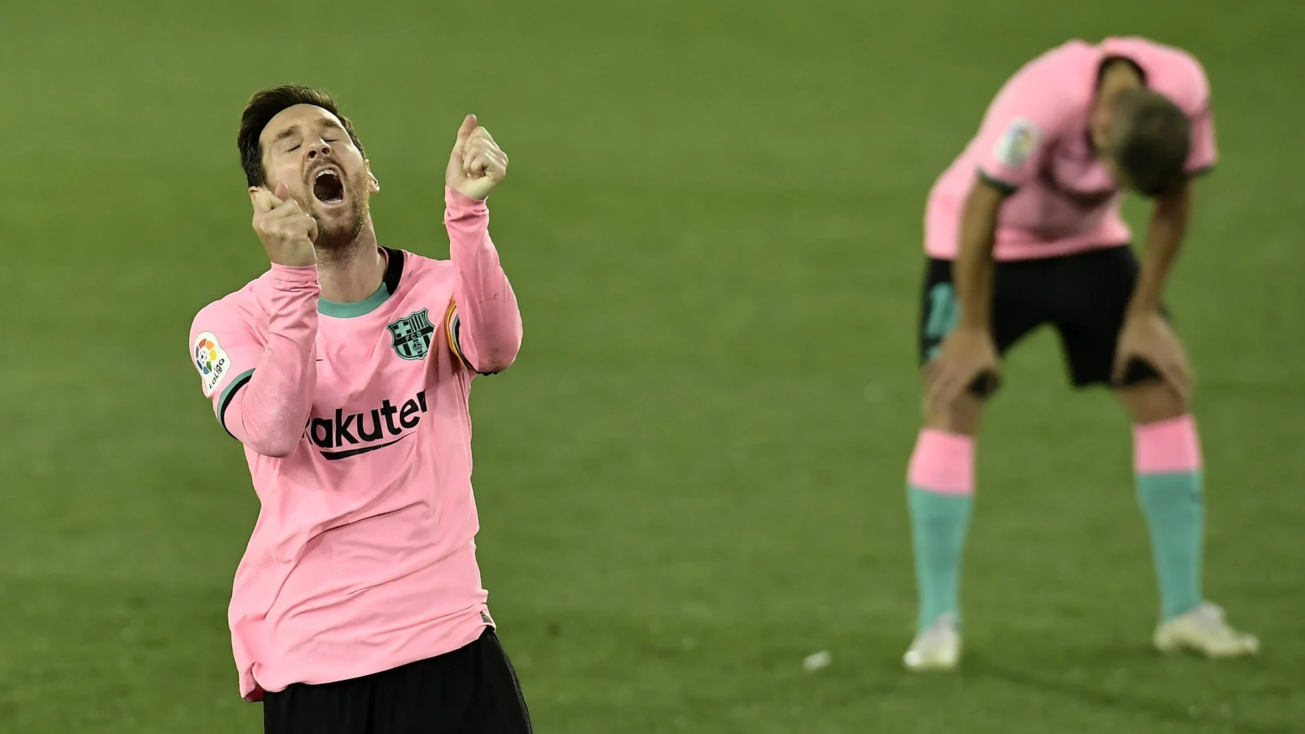 La rabia de Messi ha estallado contra el árbitro