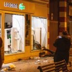 Tienda de Lacoste asaltada durante los disturbios del sábado