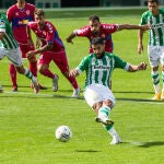 Nabil Fekir con el Real Betis.