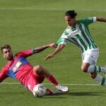 Diego Lainez con el Betis.