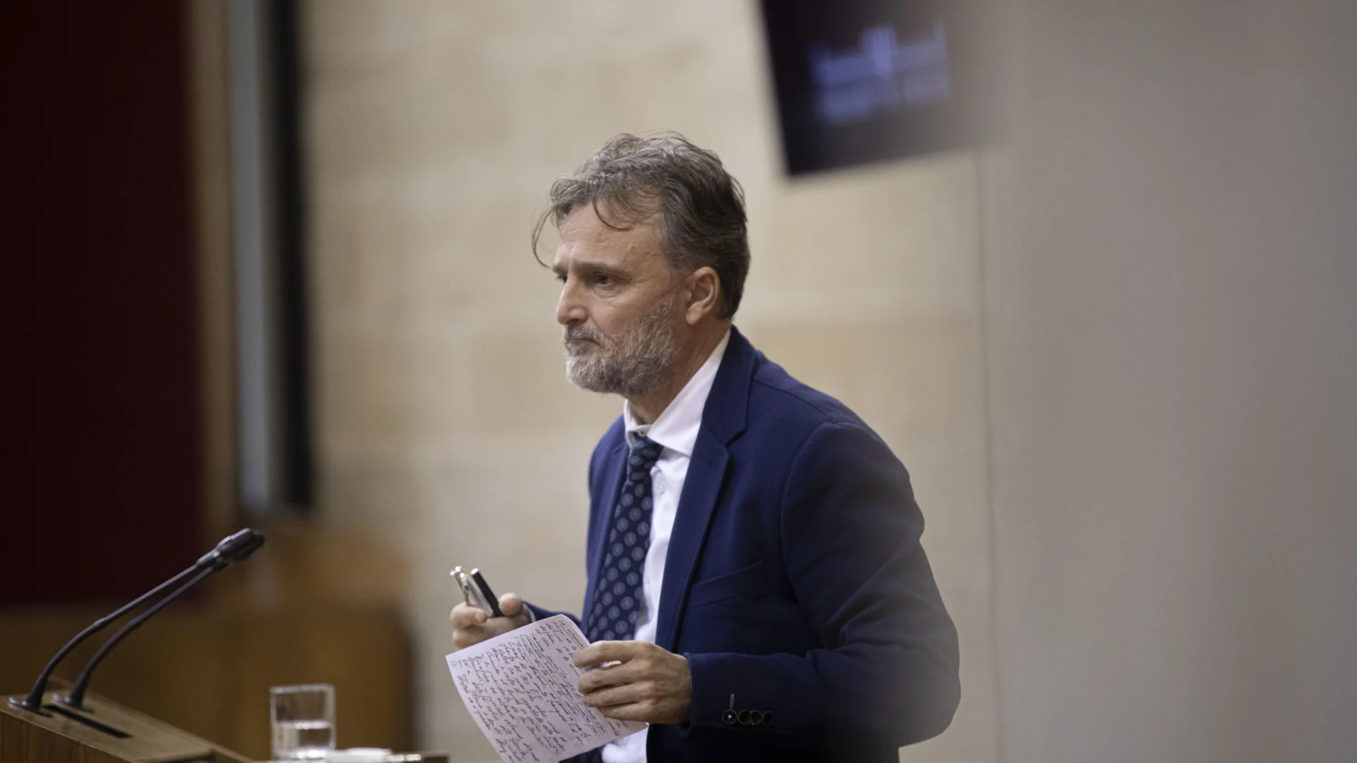 El portavoz socialista en el Parlamento andaluz, José Fiscal