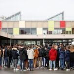 Minuto de silencio en homenaje a Samuel Paty en un colegio en Francia