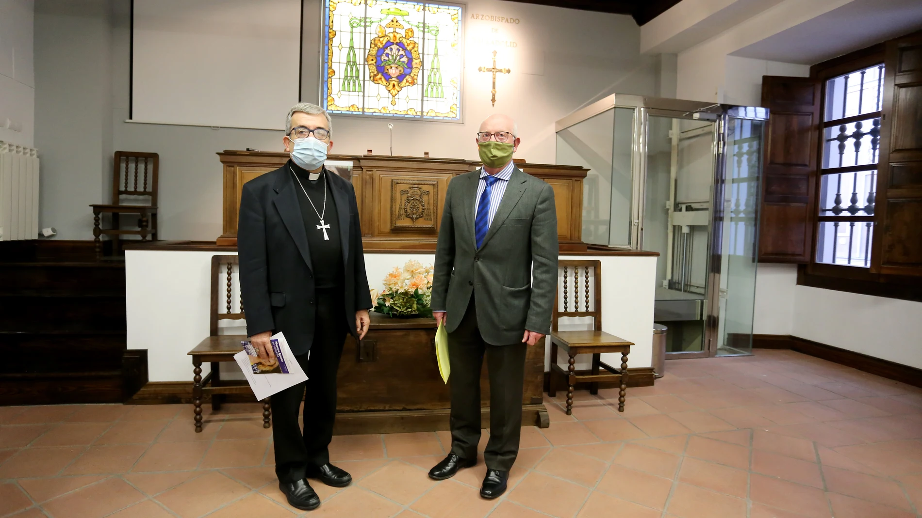 El obispo auxiliar, Luis Argüello, presenta las cuentas de la Iglesia en Valladolid y hace balance de la labor desarrollada en estos meses de pandemia