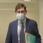 El consejero de Salud, Manuel Villegas